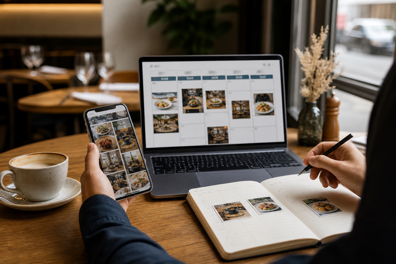Marketing digital pour restaurant